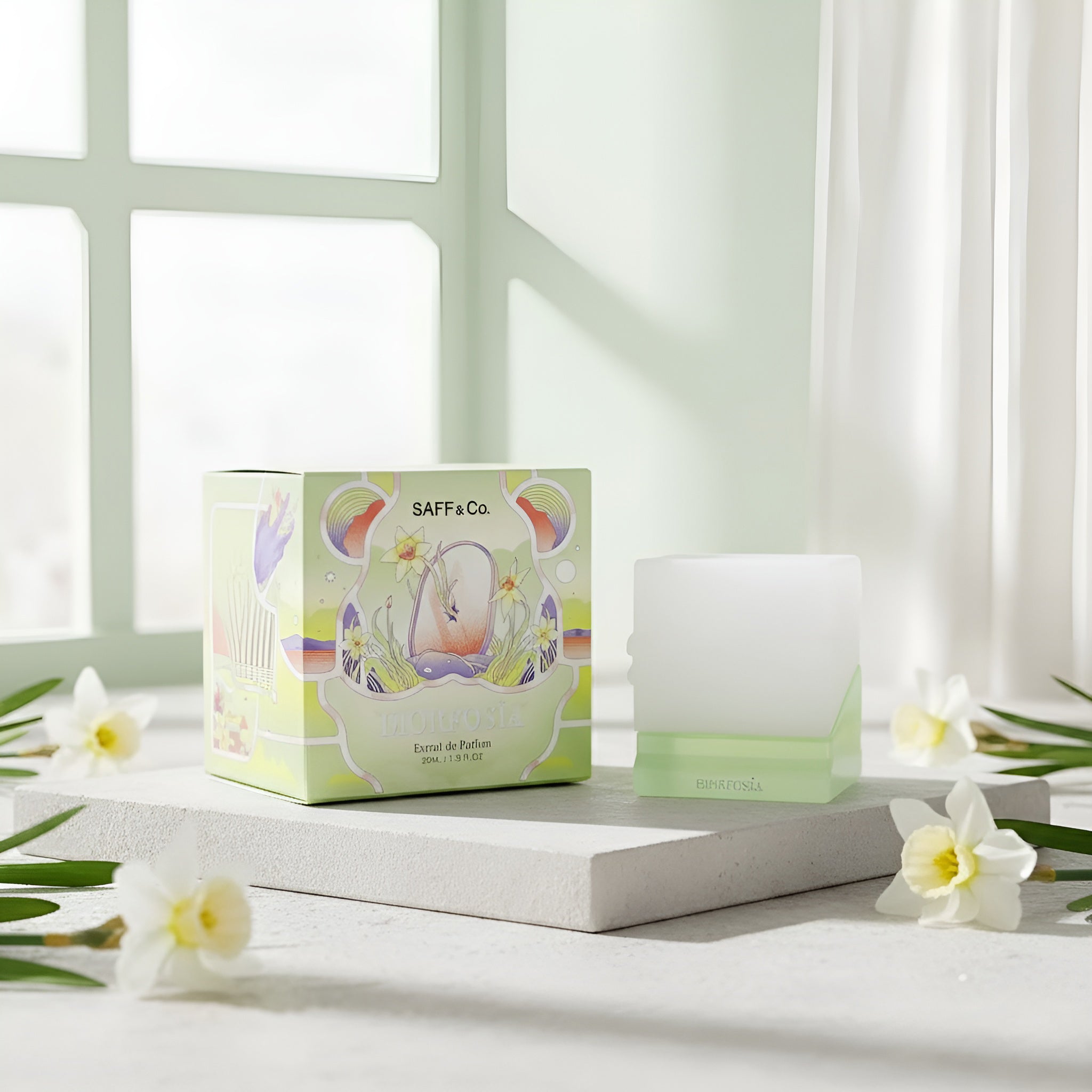 SAFF & Co. MORFOSIA Extrait de Parfum Elegant Floral Fruity Musk Scent