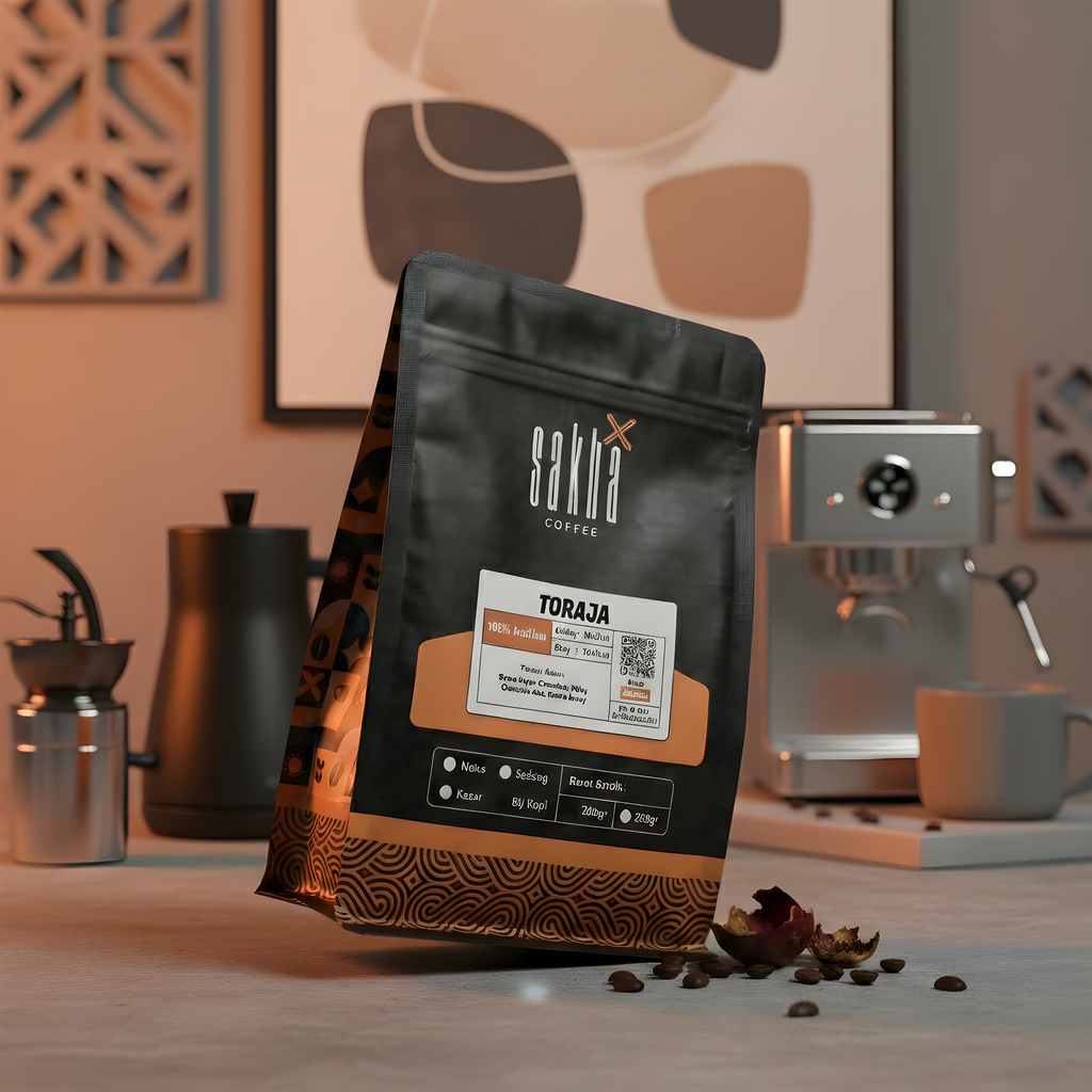 Robusta Toraja Sulawesi Coffee 500g – Fine Grind Espresso Roasted Coffee