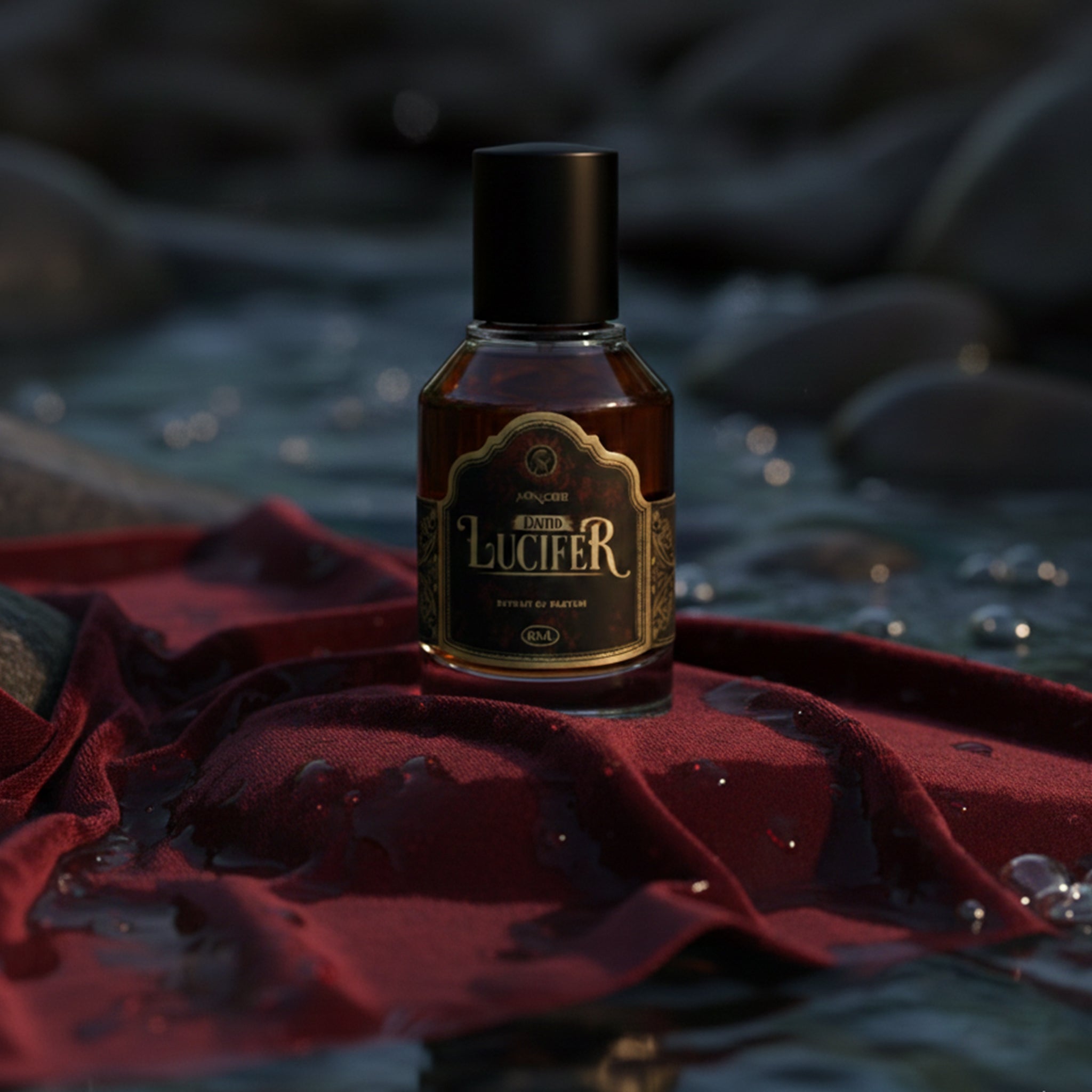 Monacruz Dark Lucifer Extrait De Parfum Luxury Long Lasting Fragrance