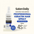 Salon Daily Professional Keratin Hair Spray Non Aeorosol - Extra Strong Hold 200 mL
