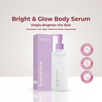 Noera Bright & Glow Body Serum 10X Extra Whitening Booster HB Anggur 100ml