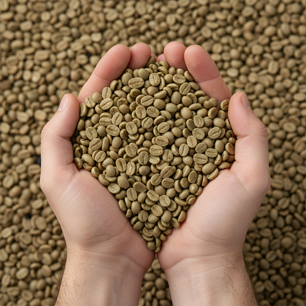 Grade 1 Robusta Green Coffee Beans – OCE Gunung Kawi Bangelan Raw Coffee Beans