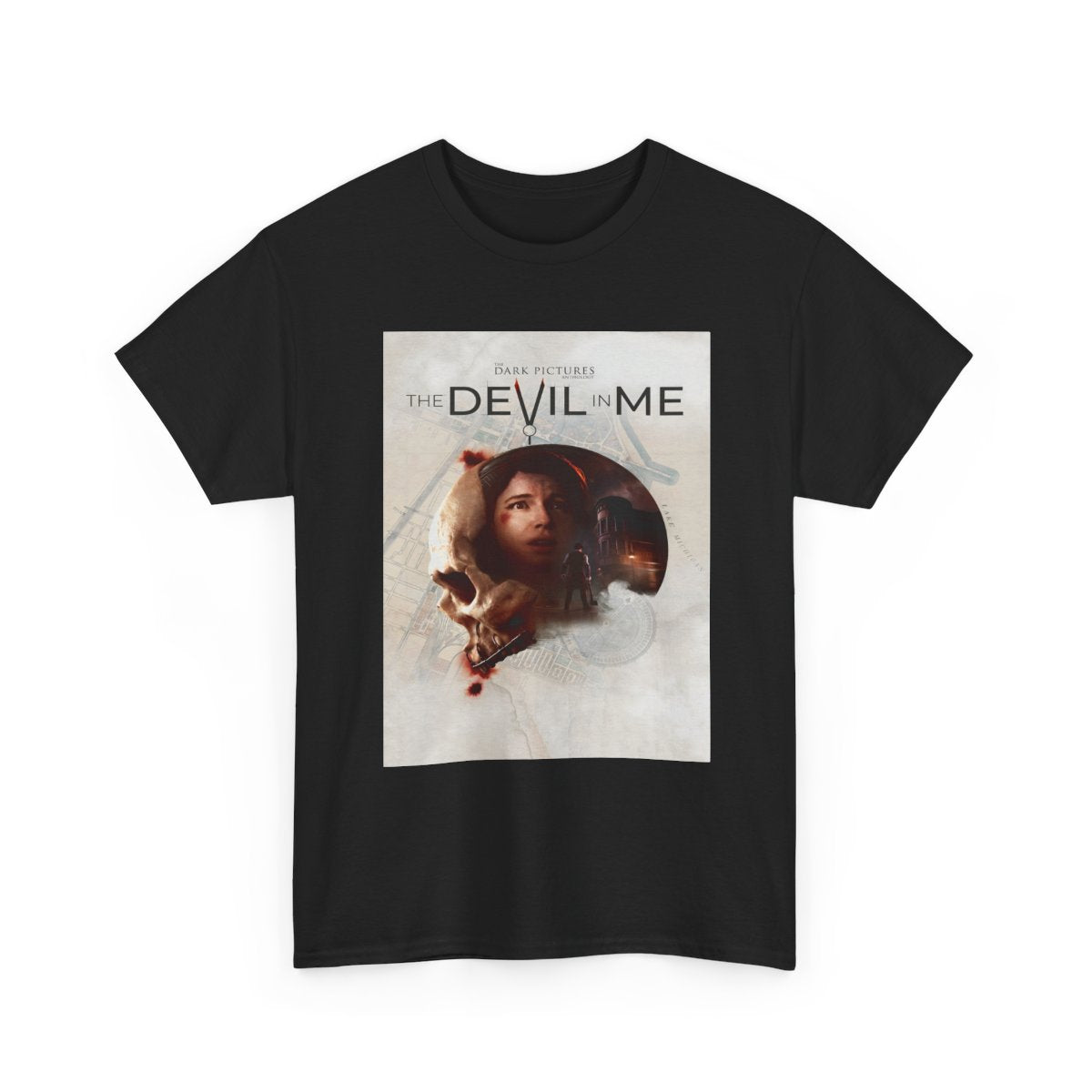 The Dark Pictures Anthology – The Devil in Me Key Art Graphic T-Shirt