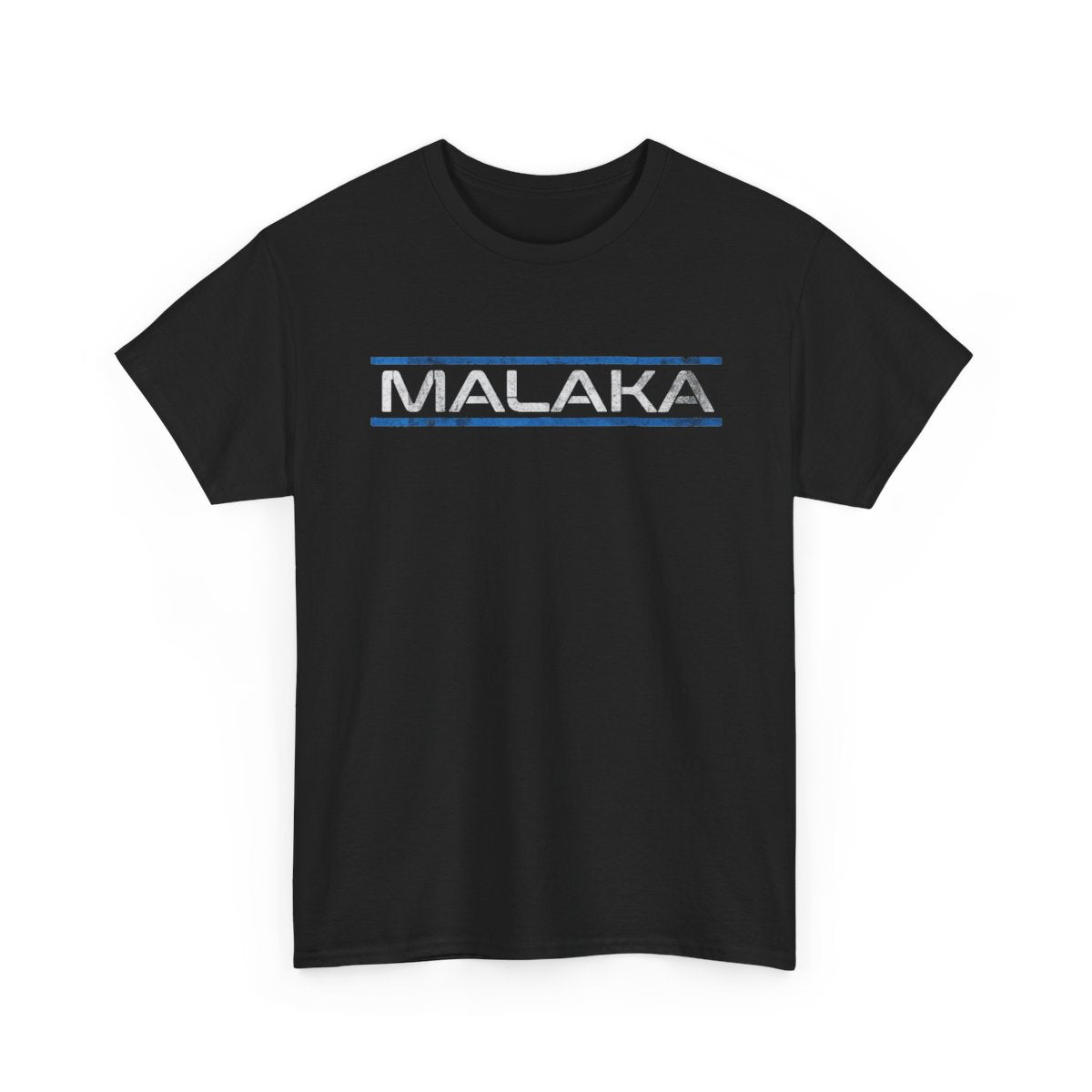 Malaka – Chrome Greek Slang Minimal Funny Graphic T-Shirt
