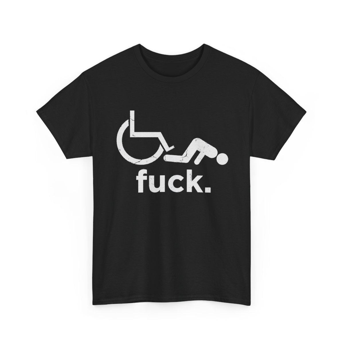 Funny Handicap Disabled Amputee Humor Wheelchair T-Shirt