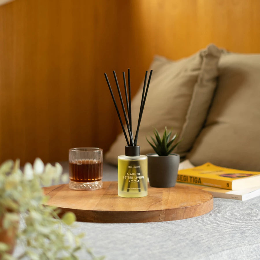 HMNS HOME of HUMANS A Much Better Living Room Reed Diffuser 140ml – Home Fragrance