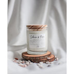 Scent & Light - Classic Scented Candle Sakura & Pear 170g – Soy Candle with Wooden Lid