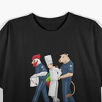 Funny Chef Accused of Murder Restaurant Cook Kitchen Worker T-Shirt
