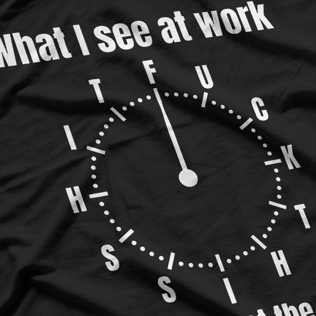 Funny I Hate My Job Work Gift T-Shirt