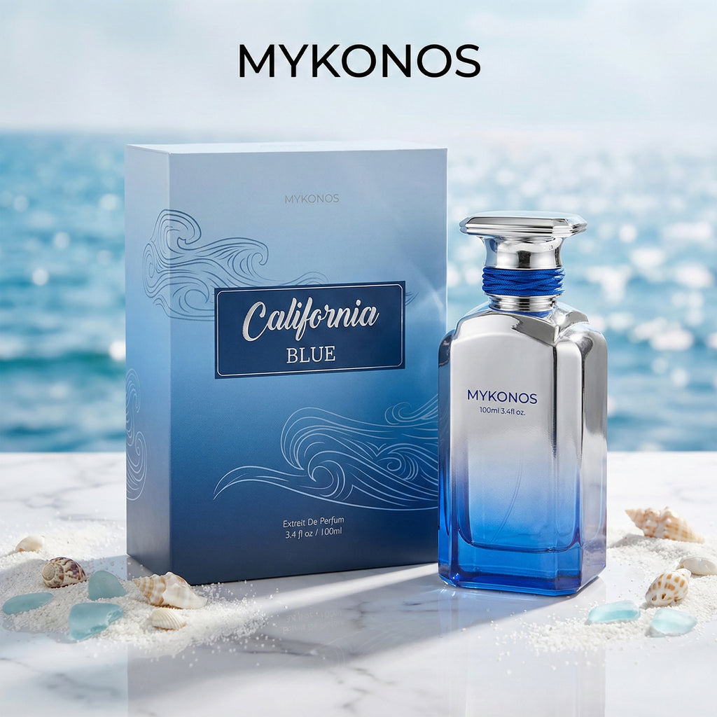 MYKONOS California Blue EDP 100ml Luxury Fresh Aquatic Scent