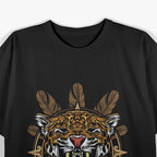 Aztec Warrior Jaguar The Spirit of Death and Strength T-Shirt