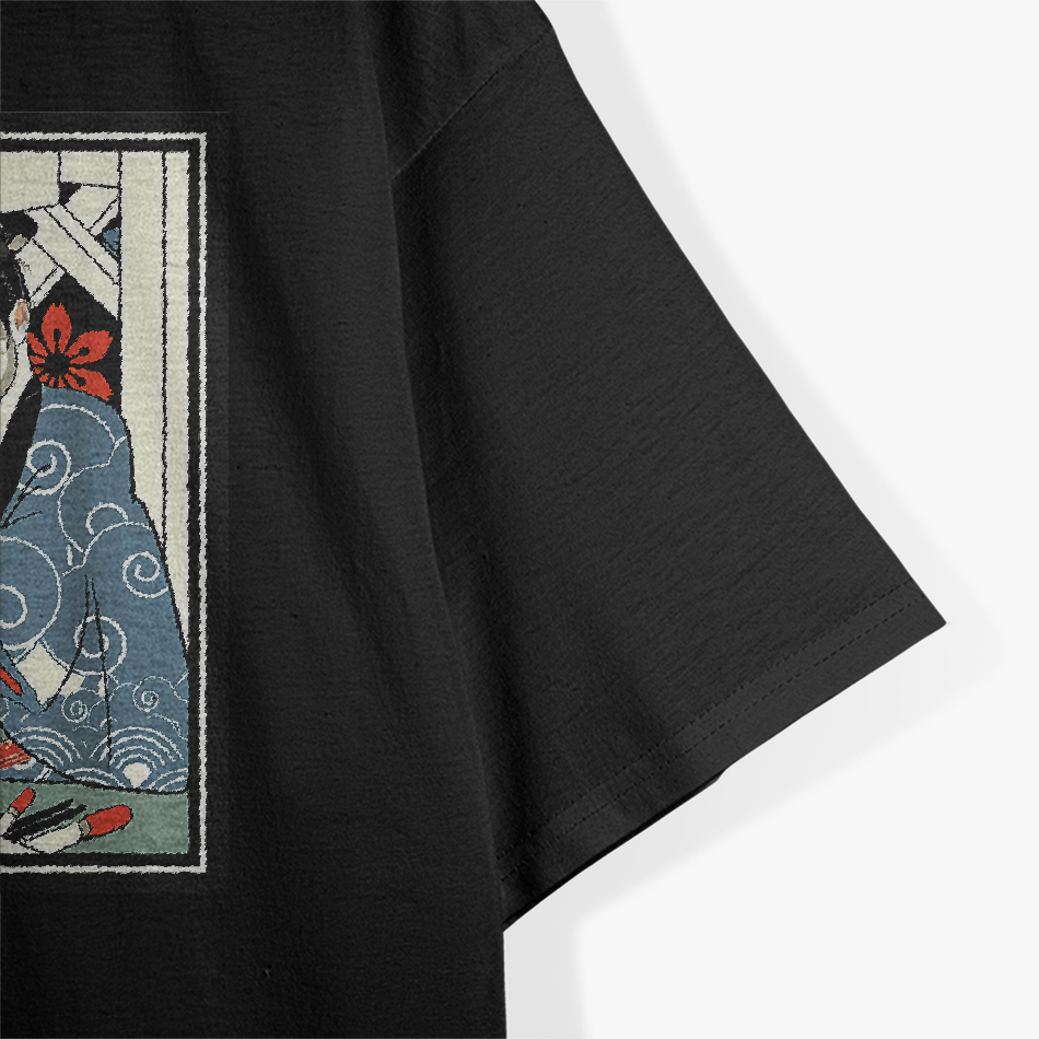 Carpenter Japanese Samurai Warrior Armor Sword Fighter Mask T-Shirt