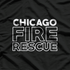Chicago Fire Rescue Department Firefighters T-Shirt