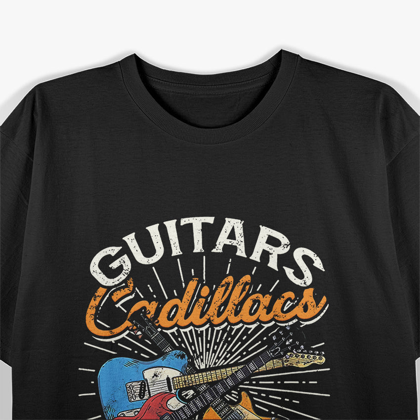 Guitars Music Yoakam, Country Songs and Music T-Shirt