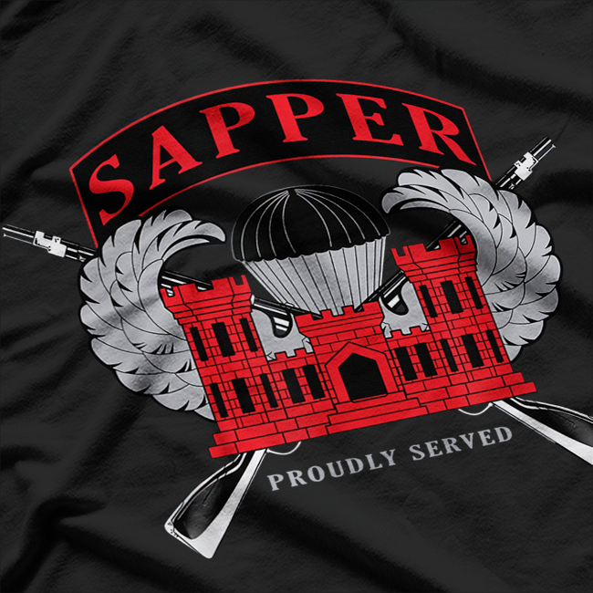 U.S. Army Combat Engineers Sapper T-Shirt