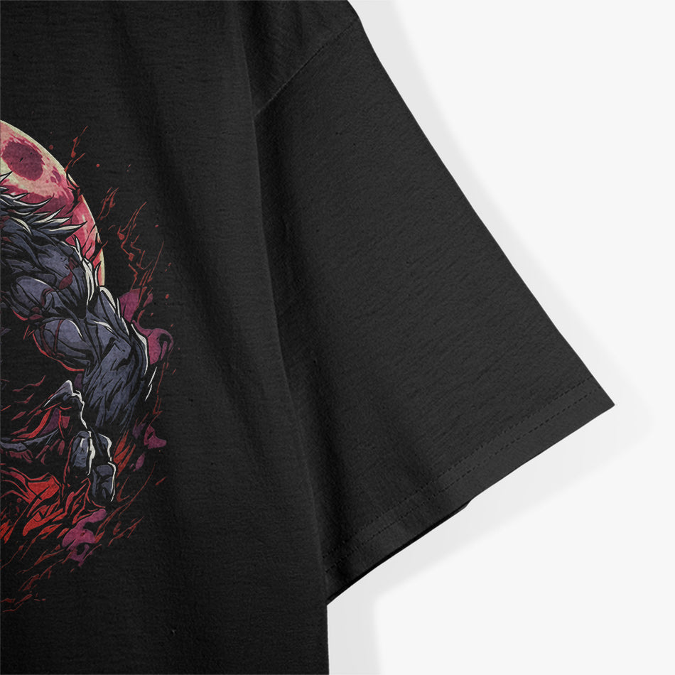 Werewolf Blood Moon Halloween Horror Art for the Fearless T-Shirt