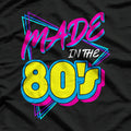 80s Retro Nineteen Eighties Vintage Music T-Shirt