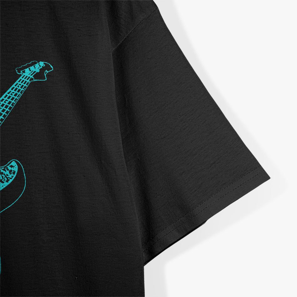 Bass with Clef Neon for Bassists & Bass T-Shirt