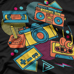 Cassette 80s Music Lover 1980s Costume Party Retro Eighties T-Shirt