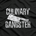 Chef Cook Cooking Culinary Gangster Vintage T-Shirt