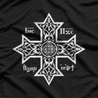 Christ The Son Of God Coptic Orthodox Cross With Jesus T-Shirt