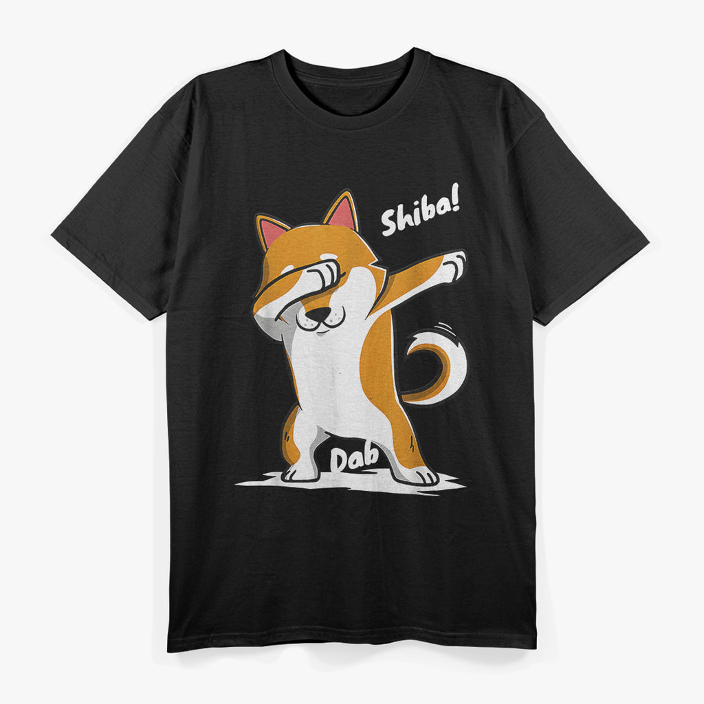 Dabbing Shiba Inu Dog Dance T-Shirt