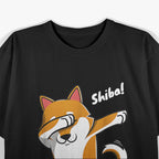 Dabbing Shiba Inu Dog Dance T-Shirt