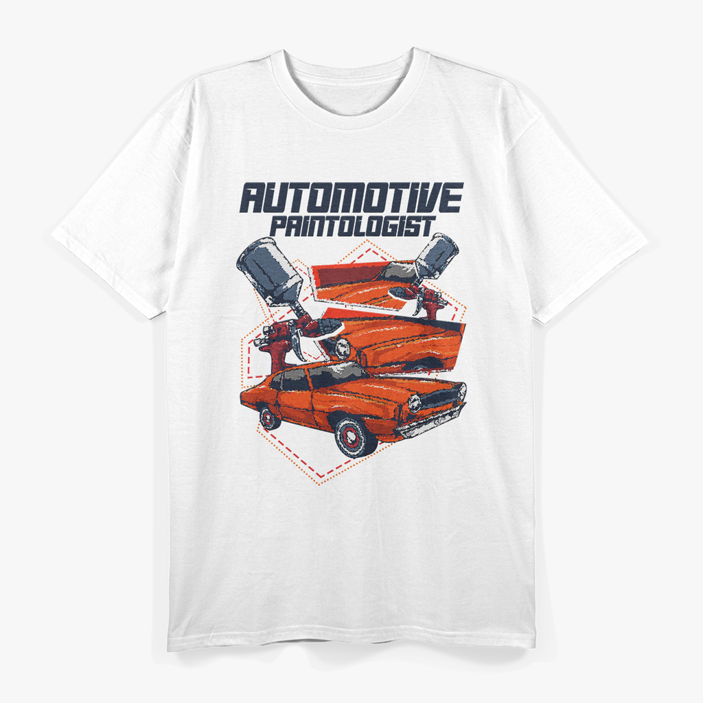 Funny Car Repair Painter Design T-Shirt