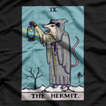 Funny Possum Tarot Card A Playful Twist on Mystical Symbolism T-Shirt