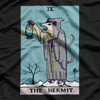 Funny Possum Tarot Card A Playful Twist on Mystical Symbolism T-Shirt
