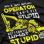 Heavy Machinery Operator T-Shirt