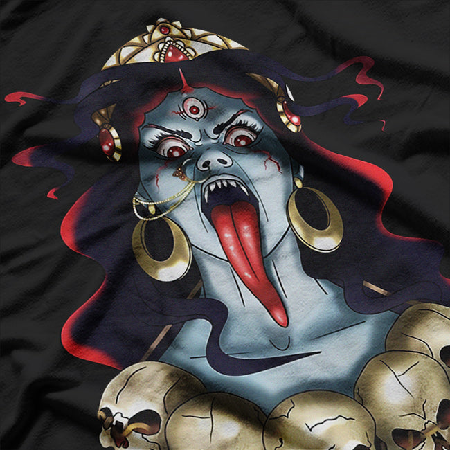 Kali The Powerful Goddess of Hinduism and Buddhism T-Shirt
