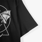 Occult Bat Pastel Goth, Gothic Wicca Witchcraft, and Creepy Moon Aesthetic T-Shirt