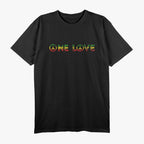One Love Rasta Reggae Music Rastafarian Lover Jamaica Peace T-Shirt