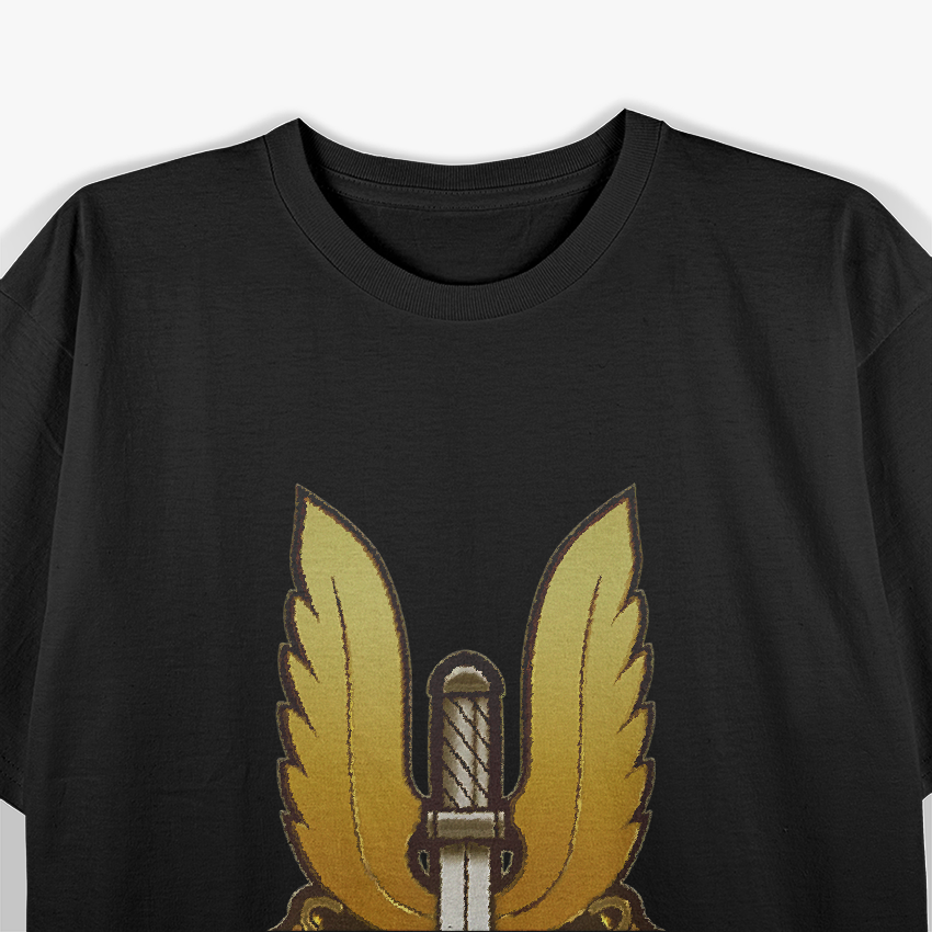 SAS British Army Special Forces Vintage Emblem T-Shirt