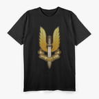 SAS British Army Special Forces Vintage Emblem T-Shirt