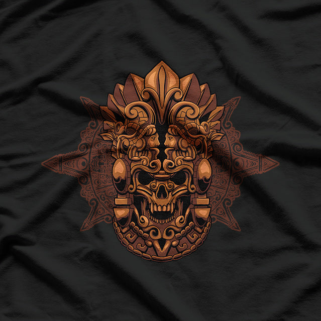 Skull Warrior Aztec and Inca Warrior Spirit T-Shirt