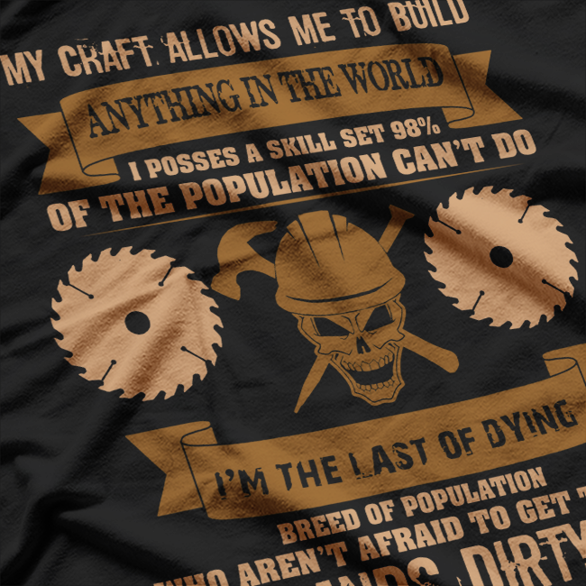 Woodworking Carpenter T-Shirt