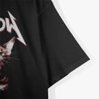 Meow Cat Retro Kitty Cat - Funny Rock Music Vibes T-Shirt