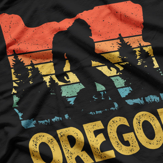Oregon Bigfoot - The Legend of Sasquatch in the Pacific Northwest T-Shirt