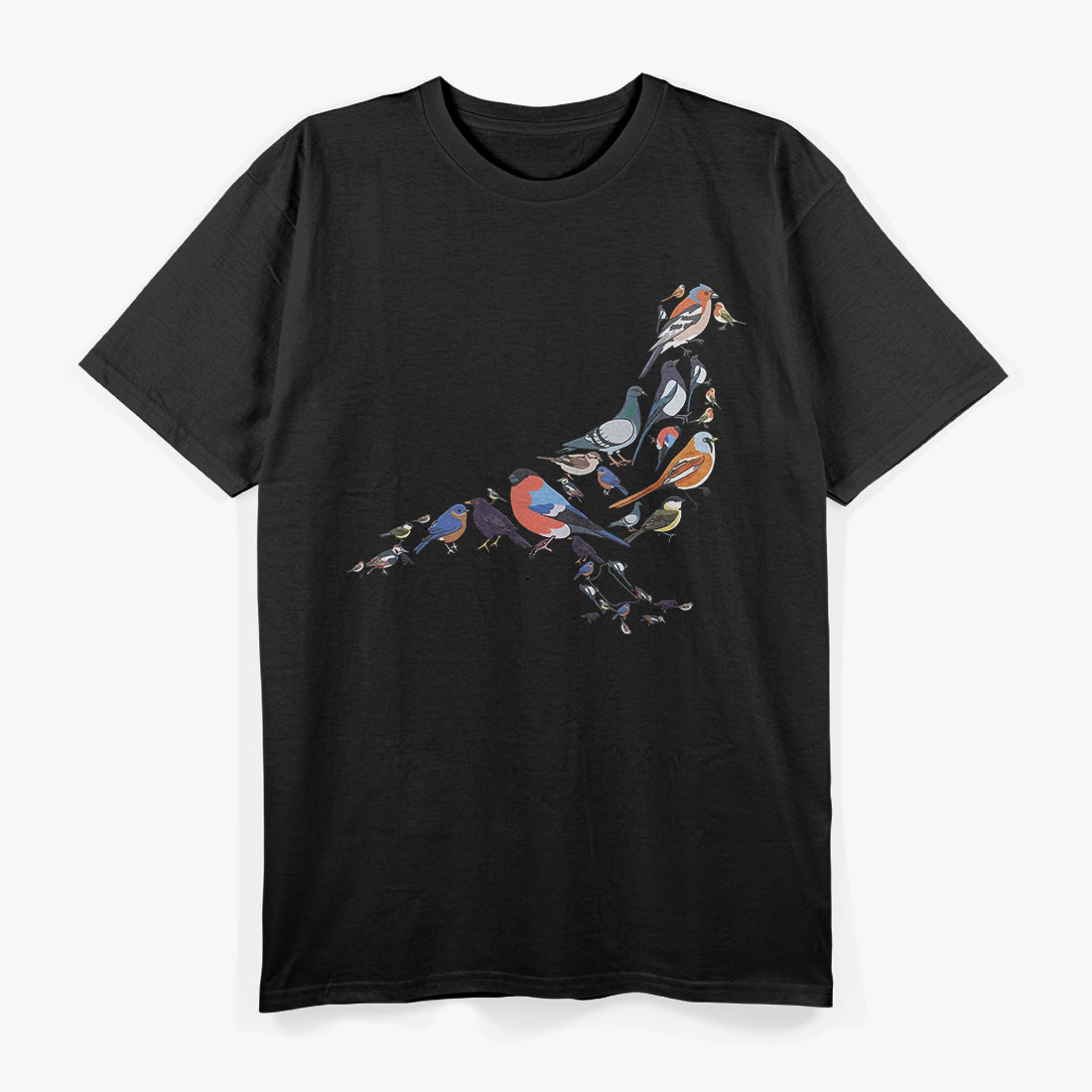 Different Birds Species Biology Types Birds Identification T-Shirt