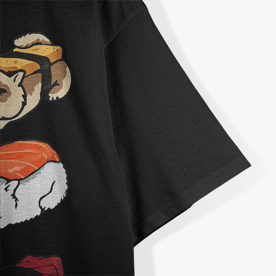 Sushi Persian Cat T-Shirt