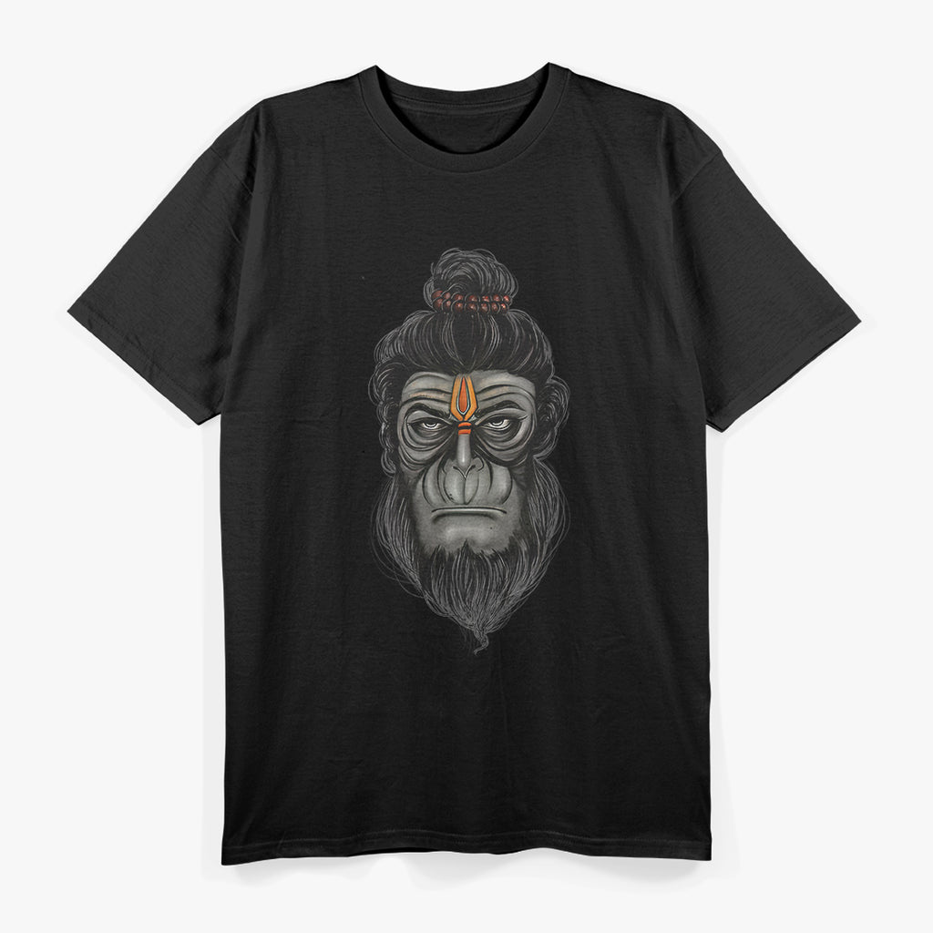Hanuman The Mighty Hindu God of Strength and Devotion T-Shirt
