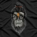 Hanuman The Mighty Hindu God of Strength and Devotion T-Shirt