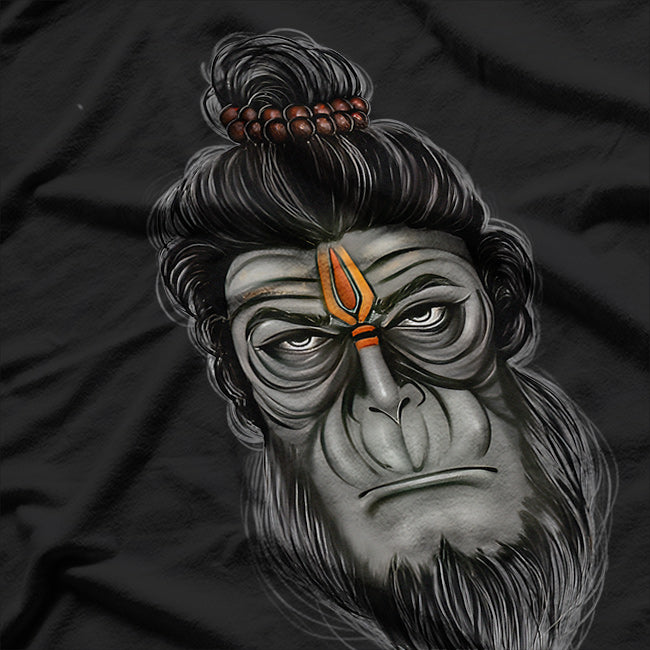 Hanuman The Mighty Hindu God of Strength and Devotion T-Shirt