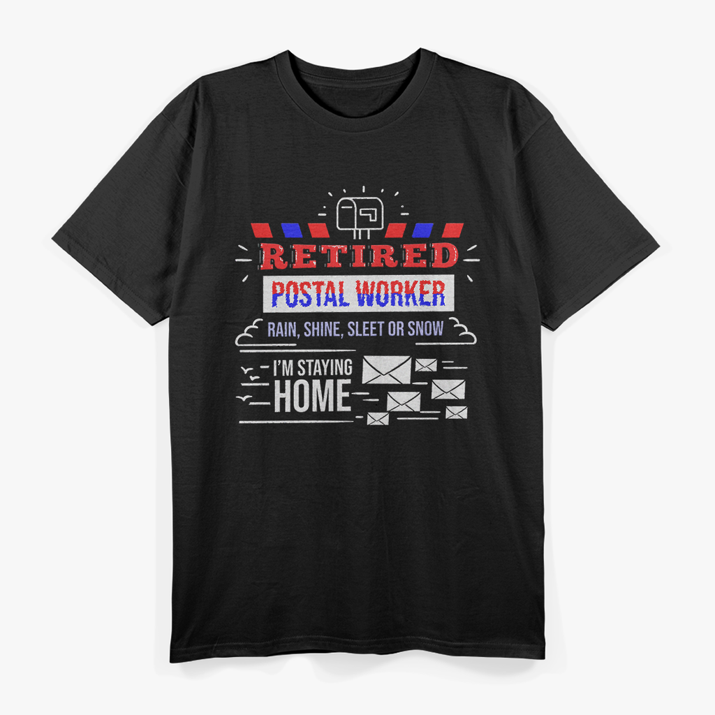 Retired Post Office Postal Worker Retirement T-Shirt