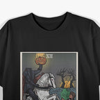 Death Tarot Card Headless Horseman - Spooky Gothic T-Shirt