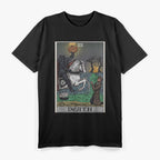Death Tarot Card Headless Horseman - Spooky Gothic T-Shirt