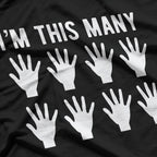 I'm This Many 40Th Birthday T-Shirt