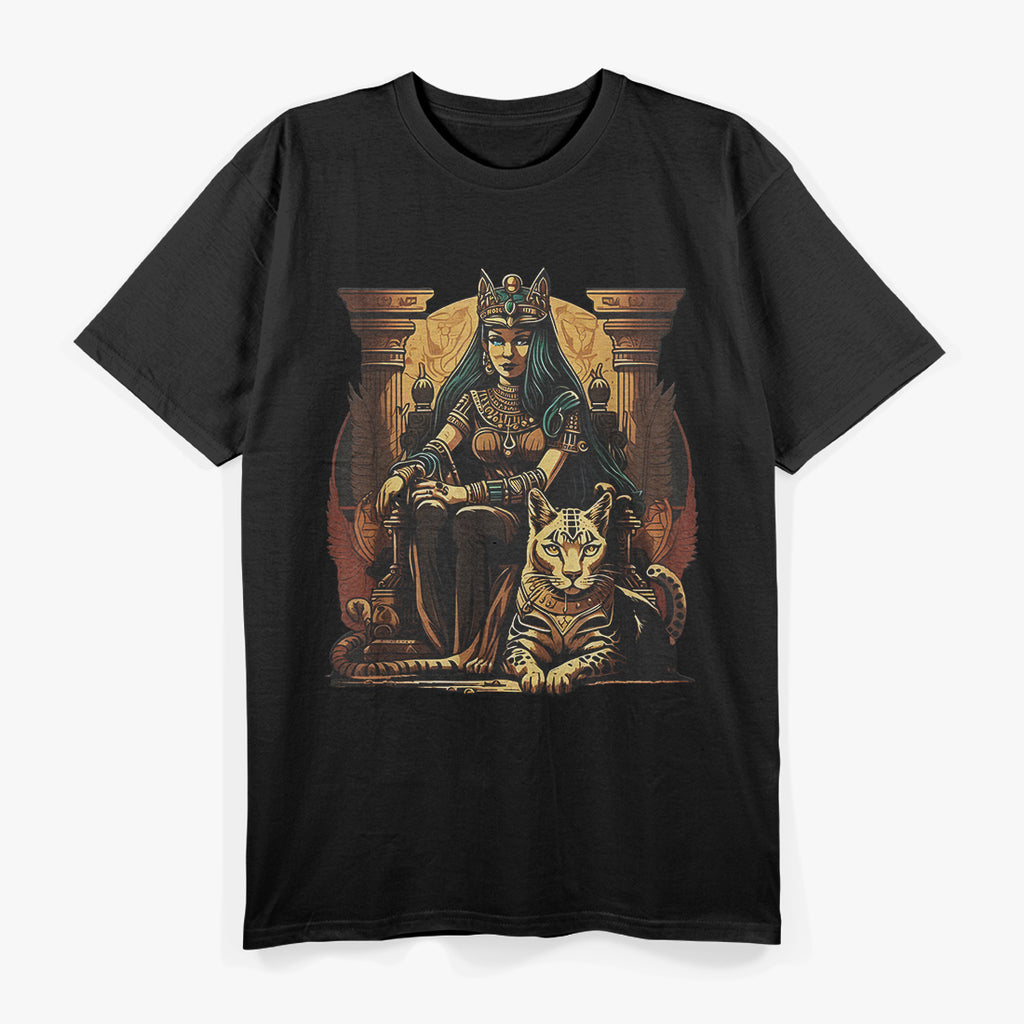 Ancient Egypt Queen Cleopatra - A Tribute to Egyptology and Egyptian Mythology T-Shirt